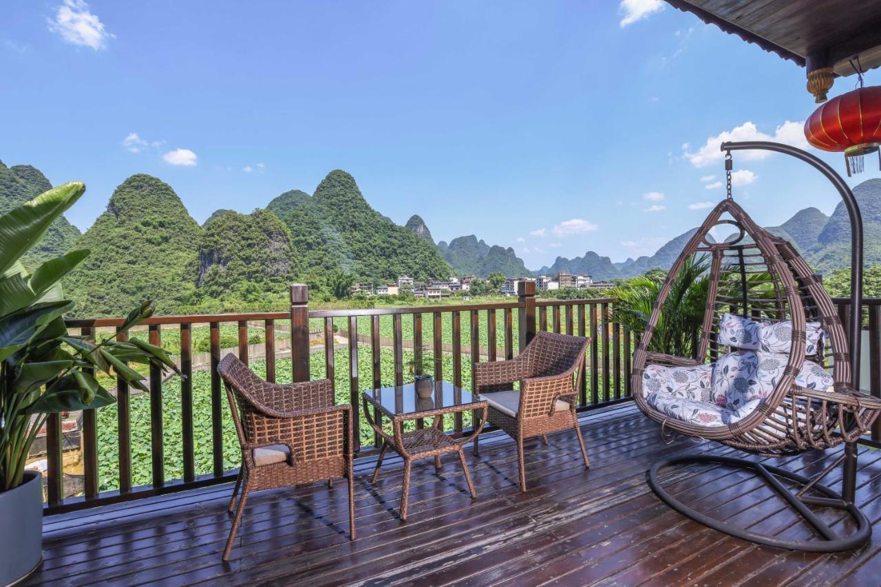 Penzion Yangshuo Tea Cozy--One Way Free Pick Up From Airport Or Ts 4 Nights Exteriér fotografie