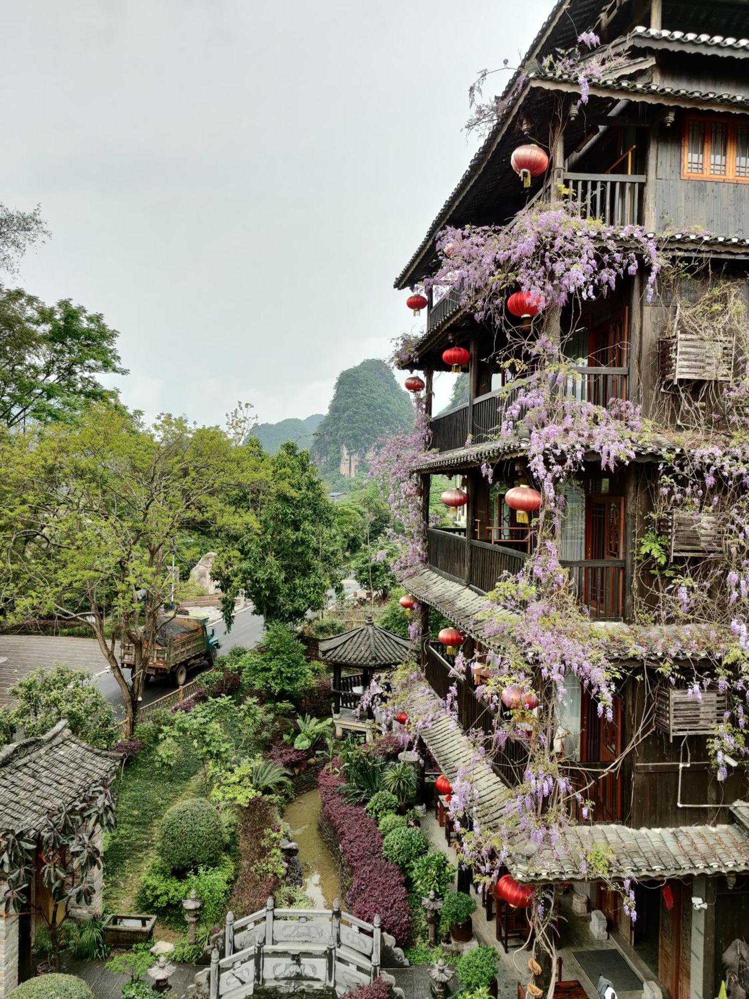 Penzion Yangshuo Tea Cozy--One Way Free Pick Up From Airport Or Ts 4 Nights Exteriér fotografie